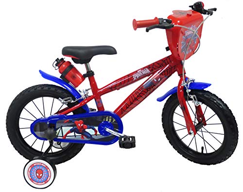 Bicicleta para niño Spiderman 14, 4 / 6 años