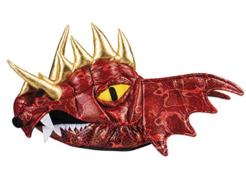 Boland 99905 - Sombrero de dragón Rojo, Talla única