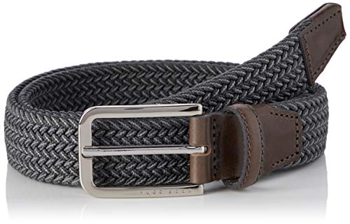 BOSS Clorio_sz30 Cinturón, Gris (Dark Grey 21), 100 (Talla del fabricante: 85) para Hombre