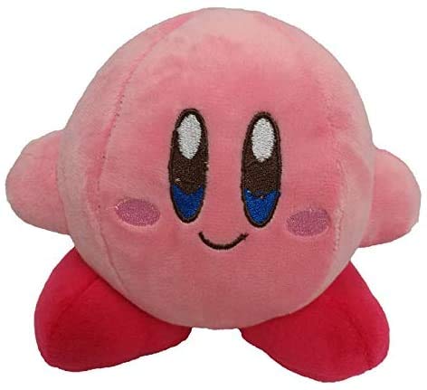 Boufery Original Kirby and Friens Kirby Pink Toy, muñecos de Peluche de Anime, Juguetes Blandos, muñeca de colección, Regalo de cumpleaños para bebé de 14 cm