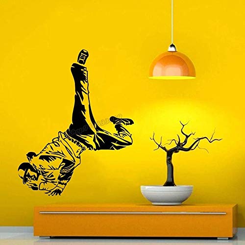 Break Dance Dance Action Dancing Floor Hip Hop Vinilo Adhesivo de pared Break Dance Dance Action Dancing Floor Hip Hop Vinilo Adhesivo de pared