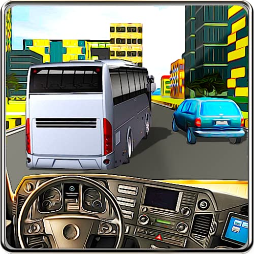 Bus Simulator Modern City Game: Bus Driver Game - Being a Bus Driver in a Bus Game - Steering Wheel, Buttons or Tilting controls