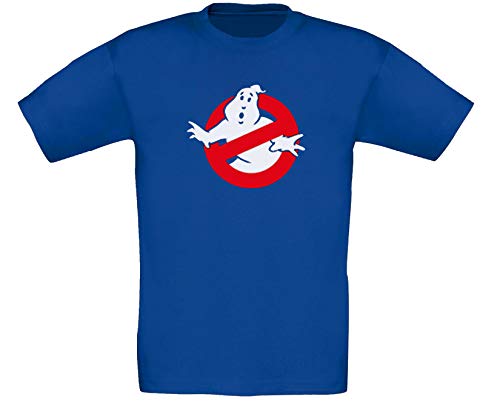 Camiseta infantil de Ghostbusters con dibujos animados, color azul azul real. 3-4 Años