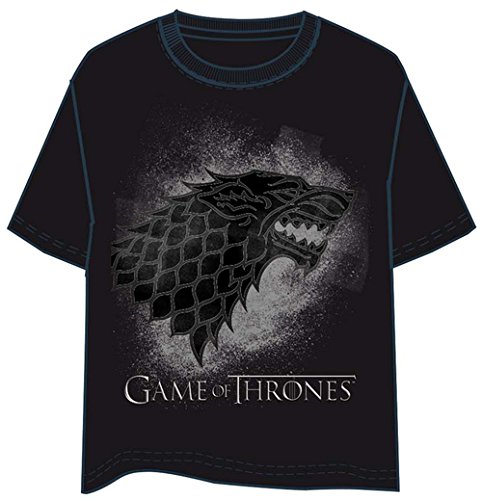 Camiseta Juego DE Tronos Stark Shadow (M)