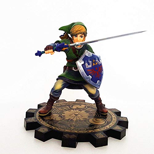 CCHHQ Estatua de Anime Figura de Anime Link Sword Zelda Sword Accesorios de decoración de Escritorio 20CM