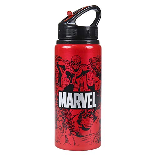 CERDÁ LIFE'S LITTLE MOMENTS, Botella de Aluminio para Agua con Capacidad de 700 mL-Licencia Oficial de Marvel Studios Unisex niños, Multicolor, Infantil