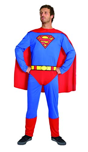 Ciao-11674.L Superman Disfraces para Adultos, Color Azul/Rojo, yo (11674.L)