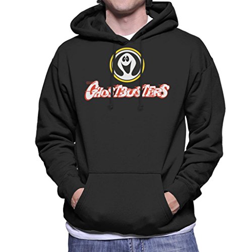 Cloud City 7 Fake Ghostbusters Logo Men's Hooded Sweatshirt