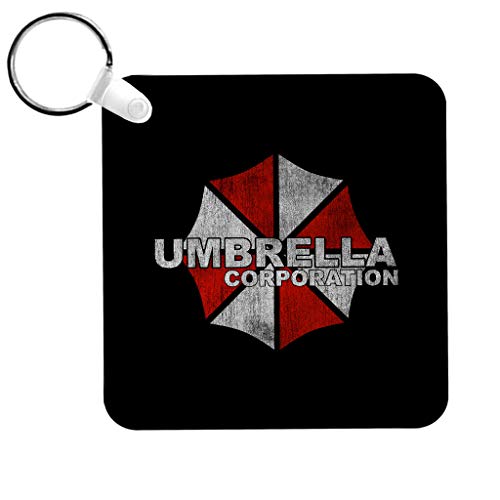 Cloud City 7 Resident Evil Umbrella Corp Logo Keyring