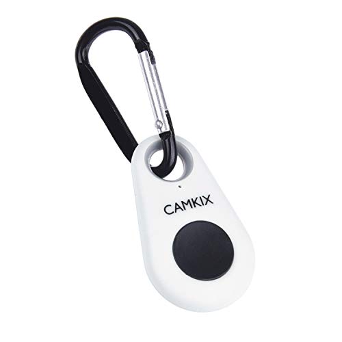Control Remoto del Obturador de Cámara con Tecnología Inalámbrica Bluetooth® CamKix – Cordón con Montaje de Anillo Desmontable – Mosquetón – Capturar imágenes/Video hasta 10m en iPhone/Android Control Remoto del Obturador de Cámara con Tecnología Inalámbrica Bluetooth® CamKix – Cordón con Montaje de Anillo Desmontable – Mosquetón – Capturar imágenes/Video hasta 10m en iPhone/Android