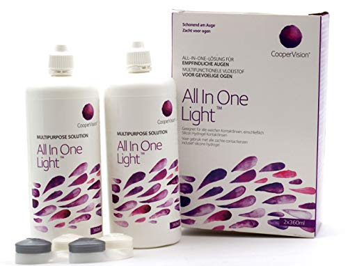 coopervi Sion All in One Light – Contacto lente accesorios, 1er Pack (1 x 720 ml)
