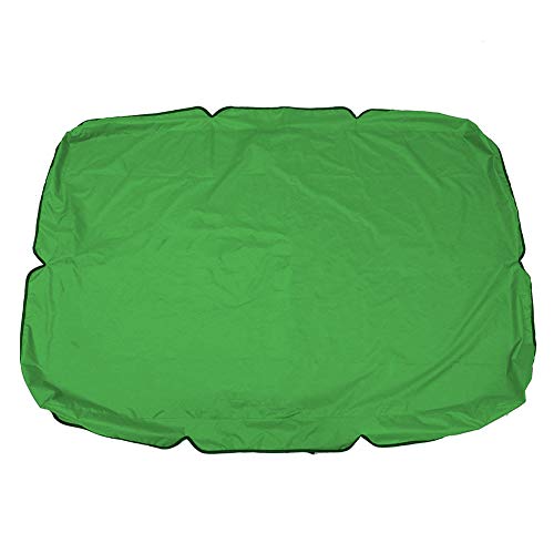 Cubierta de repuesto para toldo de columpio, tela de poliéster, impermeable, antiUV, cubierta para hamaca, toldo para techo de jardín, patio, 3 plazas, columpio Cubierta de repuesto para toldo de columpio, tela de poliéster, impermeable, antiUV, cubierta para hamaca, toldo para techo de jardín, patio, 3 plazas, columpio