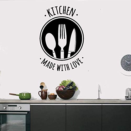 Cuchara de cocina Etiqueta de la pared Tenedor de vinilo Cuchillo de cena Uso Amor Sala de cocina Dulces sueños Etiqueta de la pared Luna y estrella Dormitorio Guardería Cuchara de cocina Etiqueta de la pared Tenedor de vinilo Cuchillo de cena Uso Amor Sala de cocina Dulces sueños Etiqueta de la pared Luna y estrella Dormitorio Guardería