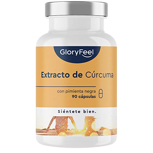 Cúrcuma 11.000 mg - Extracto al 95% con Pimenta Negra + Cúrcuma Orgánica - El contenido de curcumina de UNA cápsula equivale a 11.000mg de cúrcuma - Probado en laboratorio