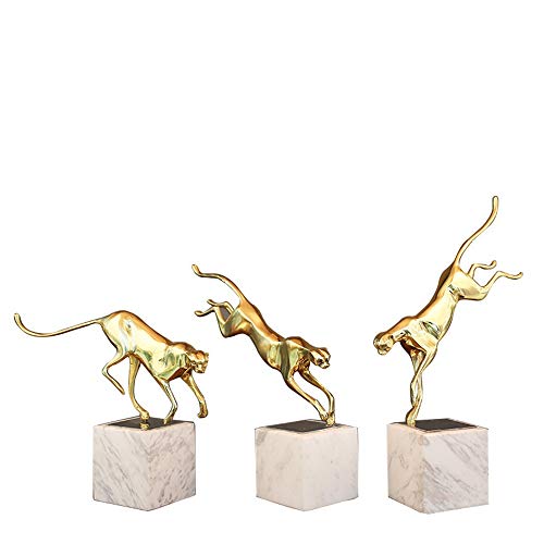 DAMAI STORE Decoración regalos de la apertura leopardo cobre grado de metal tabla original Lucky leopardo leopardo ornamentos luz corriente de lujo (24.5 * 8 * 25) cm, (24.5 * 8 * 20) cm, (20 * 8 * 33 DAMAI STORE Decoración regalos de la apertura leopardo cobre grado de metal tabla original Lucky leopardo leopardo ornamentos luz corriente de lujo (24.5 * 8 * 25) cm, (24.5 * 8 * 20) cm, (20 * 8 * 33