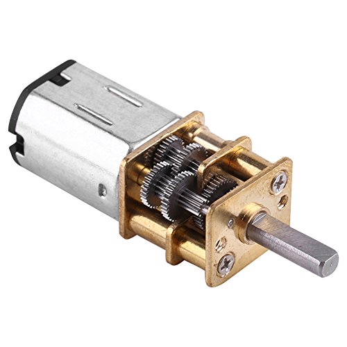 DC 6V Motor de Engranajes Motor de Reducción de Alta Fuerza de Tensión 1: 1000 Motor de Engranajes 10/15/20RPM(10 RPM) DC 6V Motor de Engranajes Motor de Reducción de Alta Fuerza de Tensión 1: 1000 Motor de Engranajes 10/15/20RPM(10 RPM)