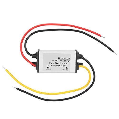 DC/DC 24V Baje a 12V 5A 60W Alta Eficiencia Voltaje Buck Convertidor Regulador Transformador Fuente de Alimentación Para Vehículo Camión Camión Enumerados DC/DC 24V Baje a 12V 5A 60W Alta Eficiencia Voltaje Buck Convertidor Regulador Transformador Fuente de Alimentación Para Vehículo Camión Camión Enumerados