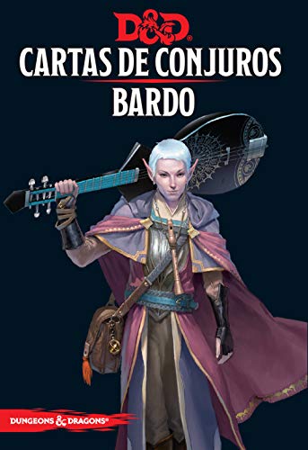 D&D Dungeons & Dragons Cartas de Conjuros Bardo Lengua española