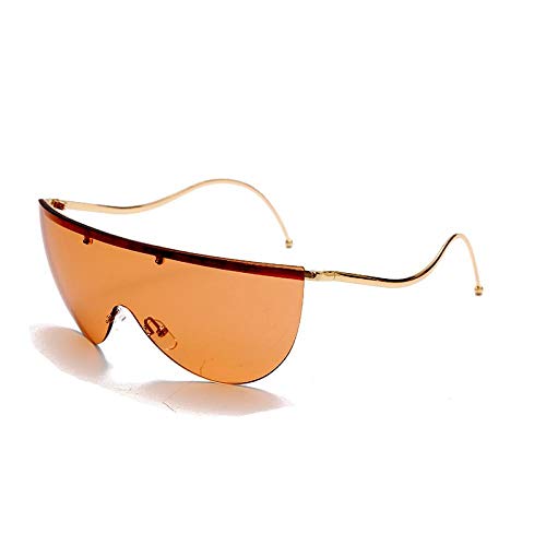 De gran tamaño de las mujeres gafas de sol, moda de metal curvado medio sin montura gafas de sol hombres mujeres grandes marcos gafas gafas gafas GV7206-3 De gran tamaño de las mujeres gafas de sol, moda de metal curvado medio sin montura gafas de sol hombres mujeres grandes marcos gafas gafas gafas GV7206-3