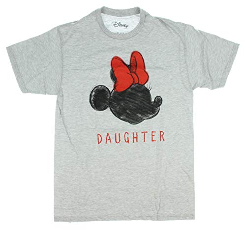 Disney Minnie Mouse Shirt Women's Minnie Sketch Daughter T-Shirt