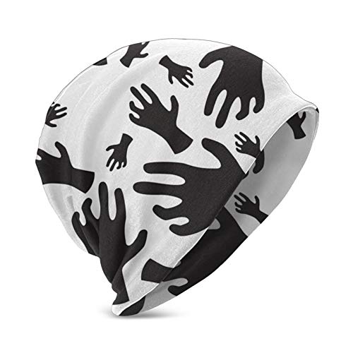 DOWNN Gorro para niños, diseño de zombi, diseño 3D, cómodo, suave, unisex, unisex, para correr, esquiar, ciclismo, para niños, niñas, color negro DOWNN Gorro para niños, diseño de zombi, diseño 3D, cómodo, suave, unisex, unisex, para correr, esquiar, ciclismo, para niños, niñas, color negro