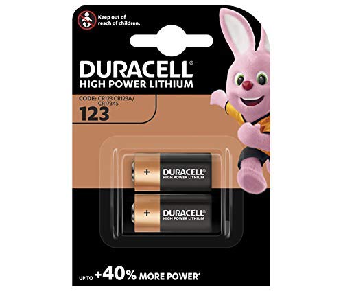 Duracell DL123A/10 Single-Use Battery Litio - Pilas (Single-Use Battery, Litio, 3 V, 1400 mAh, Negro, Naranja, IEC: CR17345)