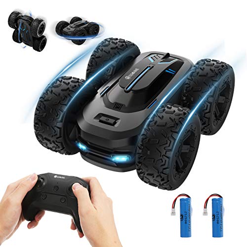 EACHINE EC10 Coche Radiocontrol Coche Teledirigido Coches de Juguete Mini Coche de Control Remoto 15 km/h Anfibio 360 ° Rotación RC Stunt Coche Juguetes EACHINE EC10 Coche Radiocontrol Coche Teledirigido Coches de Juguete Mini Coche de Control Remoto 15 km/h Anfibio 360 ° Rotación RC Stunt Coche Juguetes