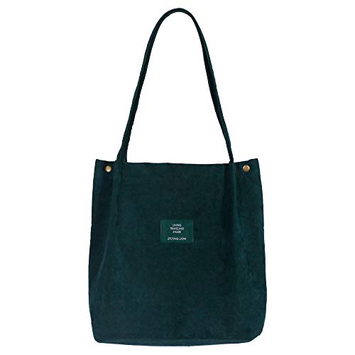 Eflyinglion Hombro Bolsos de Mujer-Tote Bag Pana para Compras,Colegio Eflyinglion Hombro Bolsos de Mujer-Tote Bag Pana para Compras,Colegio