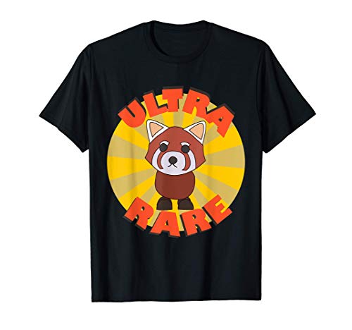 El equipo Ultra Rare Red Panda Adopt Me Gaming Camiseta