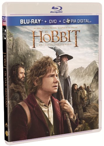 El Hobbit: Un Viaje Inesperado (DVD + BD + Copia Digital) [Blu-ray]