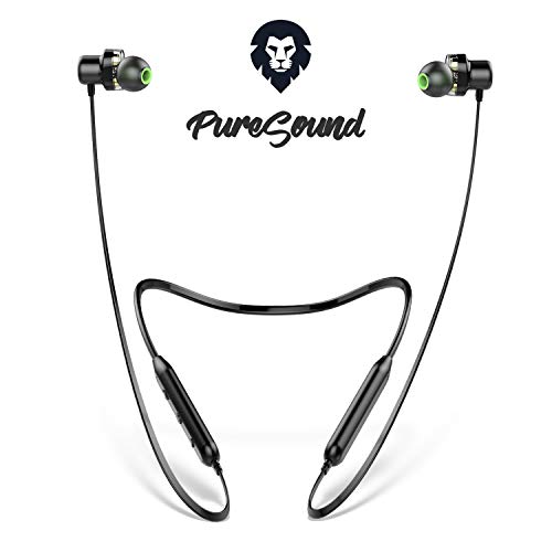 ENCORE® PURESOUND Marca Europea - Auriculares Bluetooth Deportivos, Auriculares inalambricos Bluetooth 10h Sonido estéreo con Dual Driver, Cascos Bluetooth, iOS y Android ENCORE® PURESOUND Marca Europea - Auriculares Bluetooth Deportivos, Auriculares inalambricos Bluetooth 10h Sonido estéreo con Dual Driver, Cascos Bluetooth, iOS y Android
