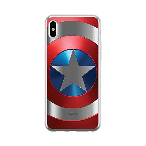 ERT GroupMPCCAPAM9905, Cubierta del Teléfono Móvil, Captain America 025 iPhone X/XS, Multicolor