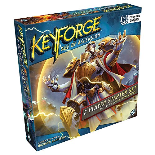 Fantasy Flight Games KeyForge: Age of Ascension Two-Player Starter Set Unique Deck Game