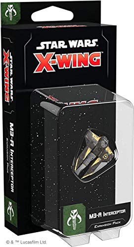 Fantasy Flight Games- Star Wars X-Wing 2nd Edition: M3-A Interceptor Expansion Pack, Colores Variados (SWZ52)