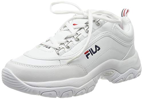 FILA Strada, Zapatillas para Mujer, White, 38 EU FILA Strada, Zapatillas para Mujer, White, 38 EU