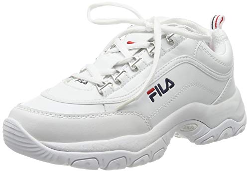 FILA Strada, Zapatillas para Mujer, White, 38 EU