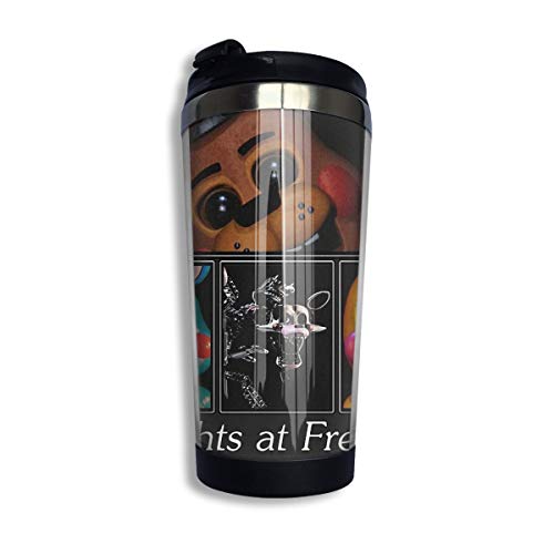 Five Nights at Freddy's FNAF Vaso de acero inoxidable al vacío aislado 385 ml taza de café de viaje