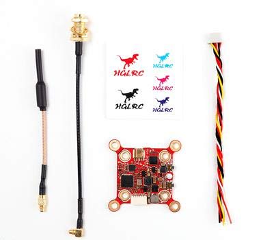 FPV Sender: HGLRC Zeus VTX 5.8GHz Built-in Microphone Switchable VTX via Betaflight for Racing Drone RC Drones Quadcopter Toothpick (SMA)