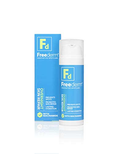 Freederm - Reparación de la piel durante la noche con niacinamida, 50 ml