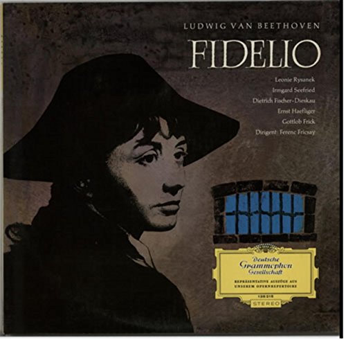 Fricsay, Ferenc Beethoven Fidelio 2LP Deutsch Grammophon 18391 EX/VG 1960 double LP boxed with booklet, German pressing, box is quite heavily split on spine