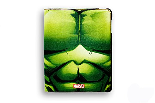 Funda Solapa Piel iPad Mini Deluxe Leather Flap Case Marvel Hulk Armor