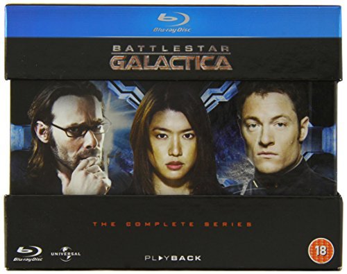 Galactica: Estrella de Combate / Battlestar Galactica - Complete Series - 20-Disc Box Set ( BSG ) (Blu-Ray)