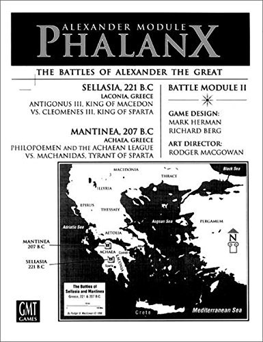 GMT: Phalanx Scenario Kit for Great Battles of Alexander Board Game (1st to 4th edition), 2nd edition by GMT Games Great Battles of History