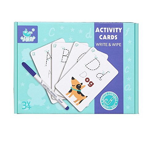 Gobus los niños escriben y borran Las Tarjetas de práctica, el Cuaderno de Ejercicios, el lápiz, el Borrador, Pueden Repetir la Escritura (Letra ABC del abecedario) Gobus los niños escriben y borran Las Tarjetas de práctica, el Cuaderno de Ejercicios, el lápiz, el Borrador, Pueden Repetir la Escritura (Letra ABC del abecedario)