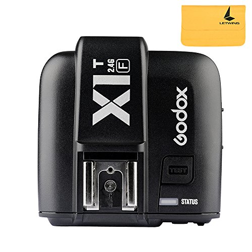 Godox X1T-F TTL Flash Disparador 1/8000s HSS 32 Canales 2.4G Flash Transmisor para Fuji X-Pro2 X-Pro1 X-A3 X-T20 X-T2 X-T1 X-T10 X100F X100T Digital Camara