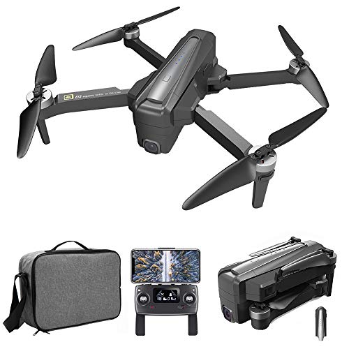 GoolRC MJX B12 EIS GPS RC Drone con Cámara 4K Motor sin Escobillas 5G WiFi FPV Posicionamiento de Flujo óptico Cuadricóptero Estabilización de Imagen electrónica 600m Distancia de Control