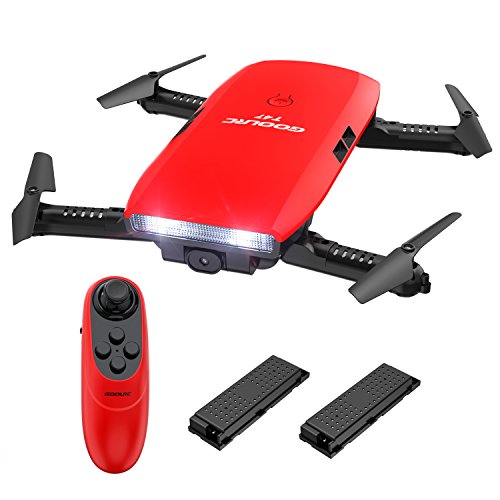 GoolRC T47 6 ejes UAV Gyro WIFI FPV con cámara 720P HD Quadcopter G-Sensor plegable RC Selfie Drone RTF con batería adicional GoolRC T47 6 ejes UAV Gyro WIFI FPV con cámara 720P HD Quadcopter G-Sensor plegable RC Selfie Drone RTF con batería adicional