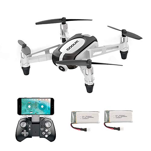 GoolRC T700 720P WiFi FPV Mini Selfie Drone G-Sensor Altitud Mantener una tecla Volver RC Training Quadcopter para Principiantes niños