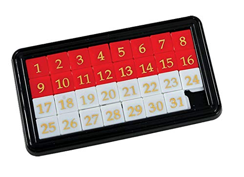 GOWI 360-73 - Puzzle de números con piezas deslizantes , color/modelo surtido