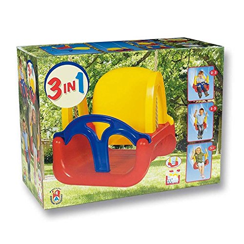 Green Garden 8306-0000, Columpio infantil 3 en 1, colores surtidos Green Garden 8306-0000, Columpio infantil 3 en 1, colores surtidos